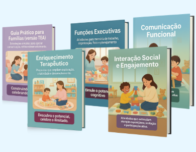 Kit Clínico Essencial para TEA com 250 exercícios clínicos