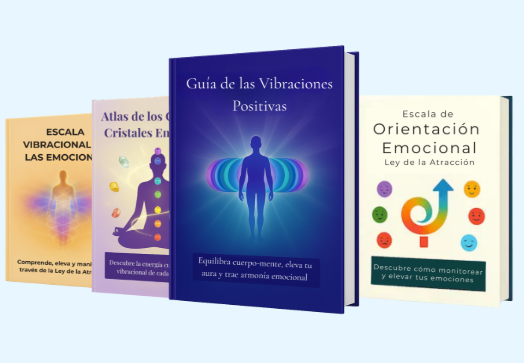 Mockup del kit completo (Guía + 3 bonos)