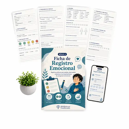 Ficha de registro emocional para sessões