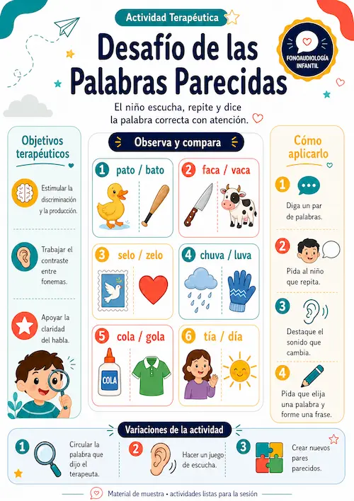 Kit Fonoaudiológico Infantil