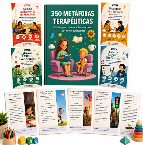 350 Metáforas Terapéuticas para Niños y Adolescentes