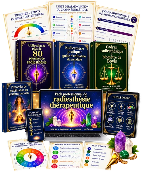 Pack Professionnel de Radiesthésie Thérapeutique