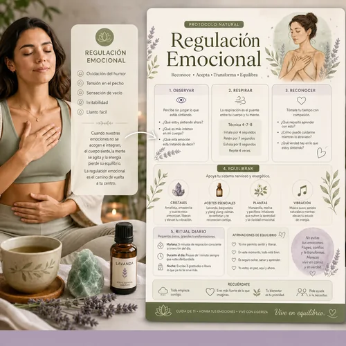 Protocolo natural para la regulación emocional