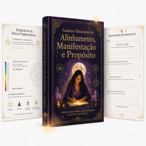Caderno Vibracional de Alinhamento, Manifestação e Propósito