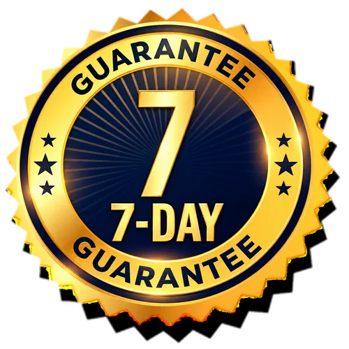 7-day guarantee seal